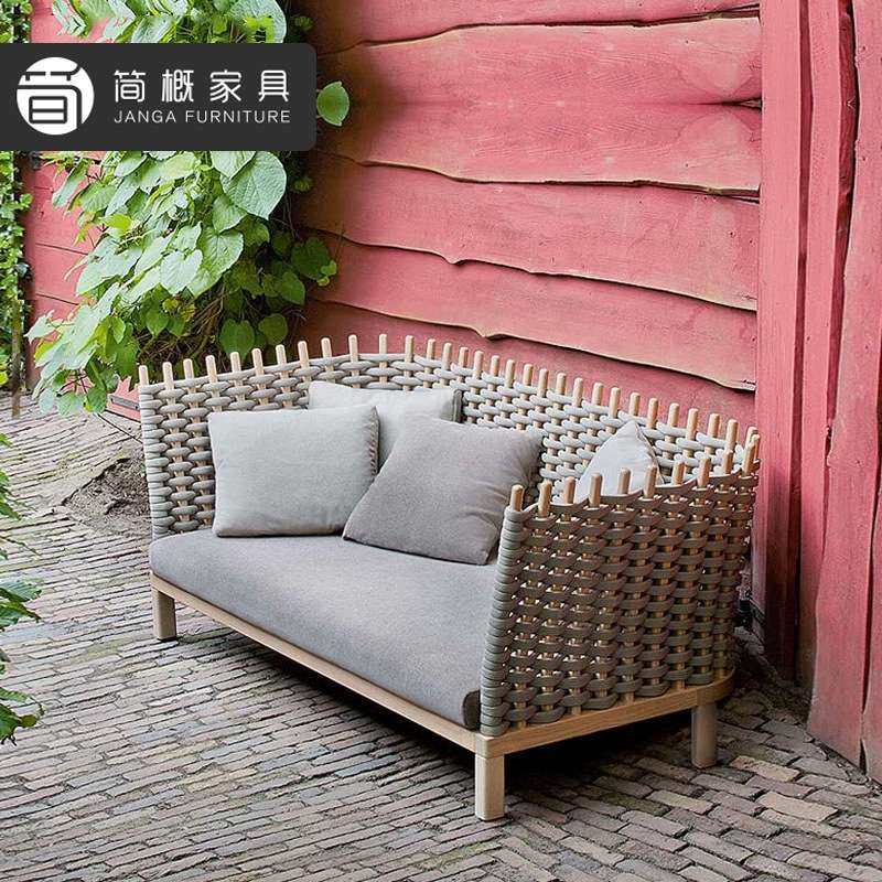 高端别墅柚木沙发组合庭院花园休闲吊椅秋千露天酒店民宿藤编沙发,电子元器件市场,其它元器件,淘宝优惠券,粉丝福利购,淘宝优惠卷