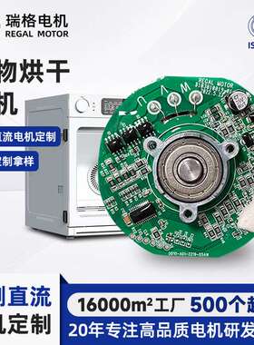 无刷电机宠物烘干机电机12v 24v宠物护理机电机马达微型直流电机