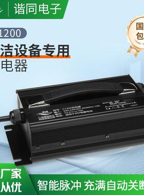 C1200清洁设备充电器 洗地机充电器扫地机铅酸60V15A充电器
