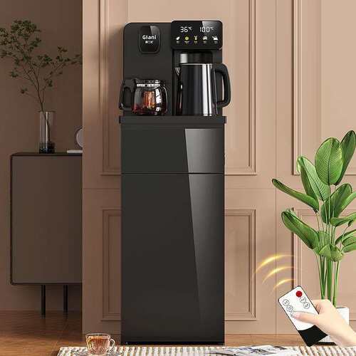 饮水机家用下置水桶语音茶吧机一体机全自动制冷2024款