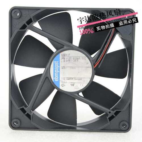 德国EbmPAPST TYP 4484F 24V 210mA 5W 12CM 12025 轴流风扇 插片