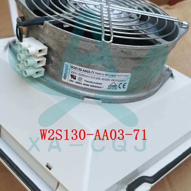 W2S130-AA03-71 原装德国 ebmpapst风扇 230V 威图机柜耐高温风机