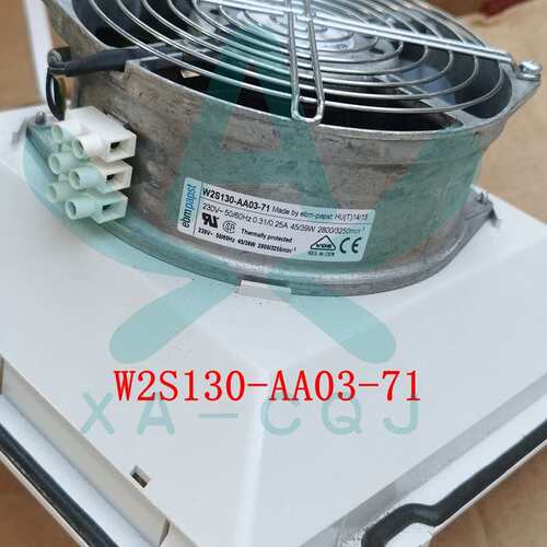 W2S130-AA03-71 原装德国 ebmpapst风扇 230V 威图机柜耐高温风机