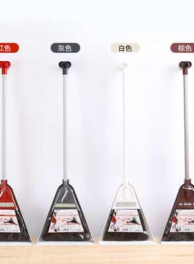 AZUMA进口家用扫地笤帚天然棕毛扫把簸箕套装懒人地面清洁神器