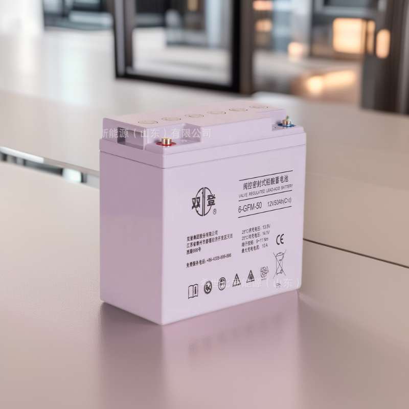 双登蓄电池6-GFM-50免维护12V50AH风力发电储能,风光互补路灯