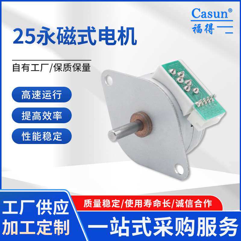 25永磁式电机G25LNH0012-06V1按摩仪舞台灯光步进电机