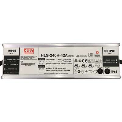 明纬电源 HLG-240H-30AB  240WLED高架照明电源