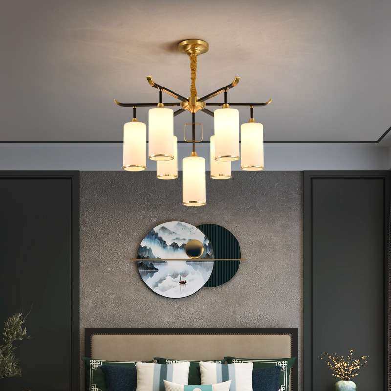 全铜新中式吊灯轻奢现代大气客厅卧室餐厅别墅主灯大灯简约灯具,玩具/童车/益智/积木/模型,遥控车升级件/零配件,淘宝优惠券,粉丝福利购,淘宝优惠卷