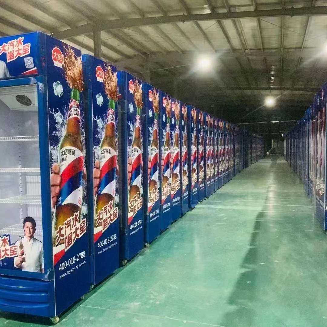 哇哈哈饮料柜冷藏柜保鲜柜展示柜单门商用超市双门立式啤酒柜冰柜