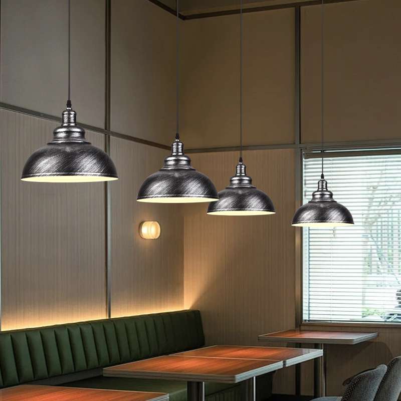 复古吊灯工业风灯具怀旧单头店铺火锅店奶茶创意商用餐厅吊灯