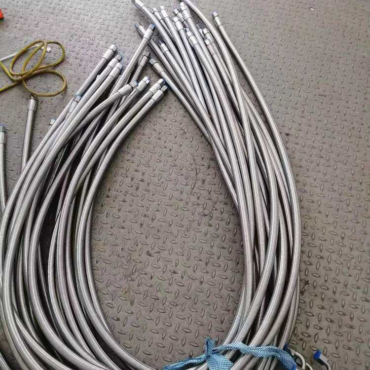编织波纹管金属网套软管鑫泽法兰式不锈钢金属软连接