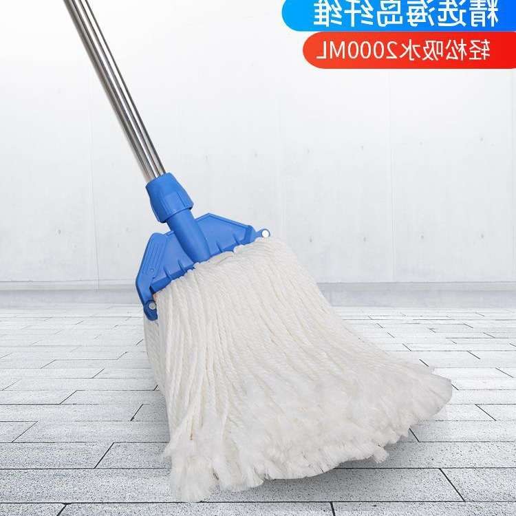 同心洁不掉毛吸水丝棉拖把木地板蜡拖地拖超细纤维拖布可替换拖头