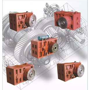 厂家直供齿轮螺杆减速箱塑料减速电机箱减速器硬齿面传动变速箱