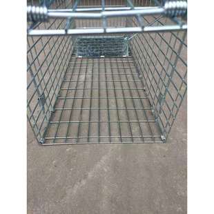 人道捕捉笼踏板式厂家供应捕猫笼折叠捕鼠笼子抓鼠笼救助野猫笼