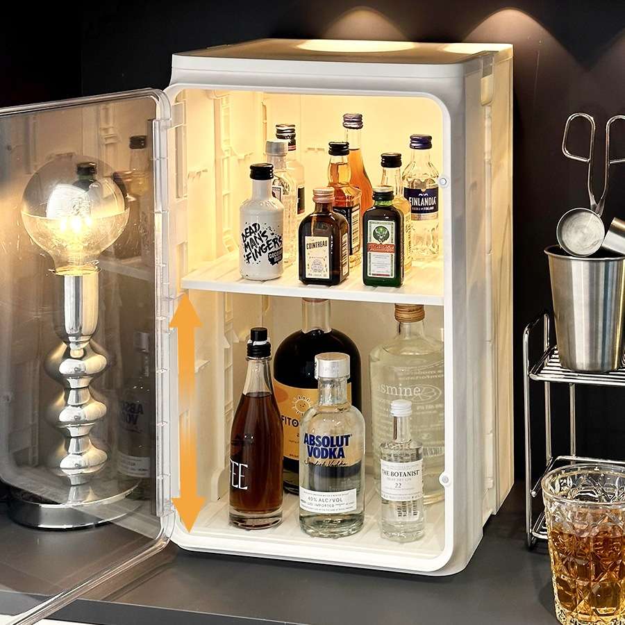 家庭小酒柜!迷你小酒展示柜小型鸡尾酒置物架调酒柜柜子宿舍酒架