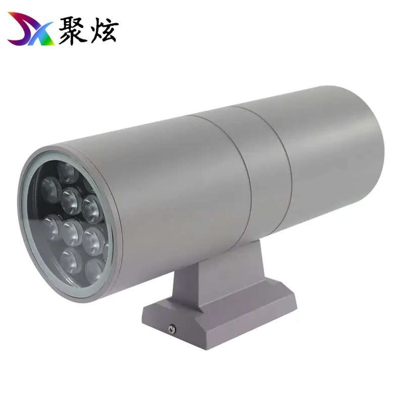 聚炫照明LED户外壁灯 墙立面装饰灯 led射灯庭院灯双头壁灯