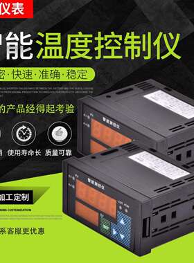 智能温度控制仪96x48 高精度温控仪表 智能控制多路巡检调节仪
