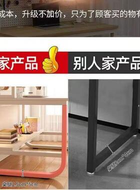 Yla实木洞洞板书桌书架一体桌学生写字桌家用台式办公桌电脑桌学