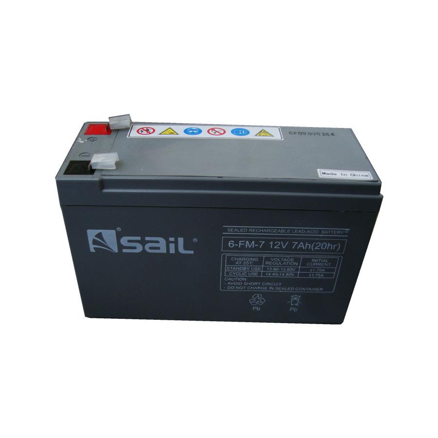 风帆蓄电池6-FM-7 12V7AH 开关控制 参数规格 参数供应