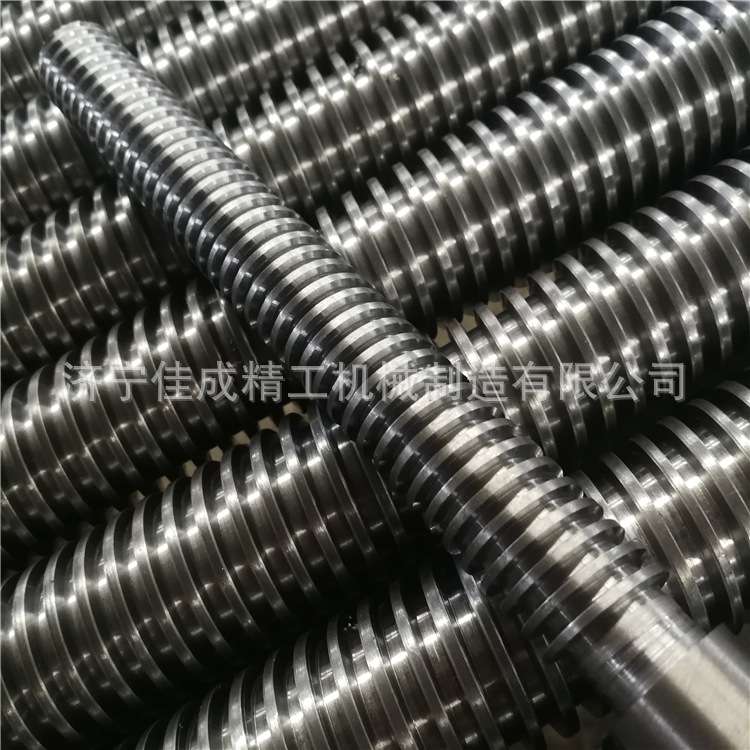 梯形丝杆加工机床车床铣床丝杠来图来样Tr20T30T40T50T60一件起订