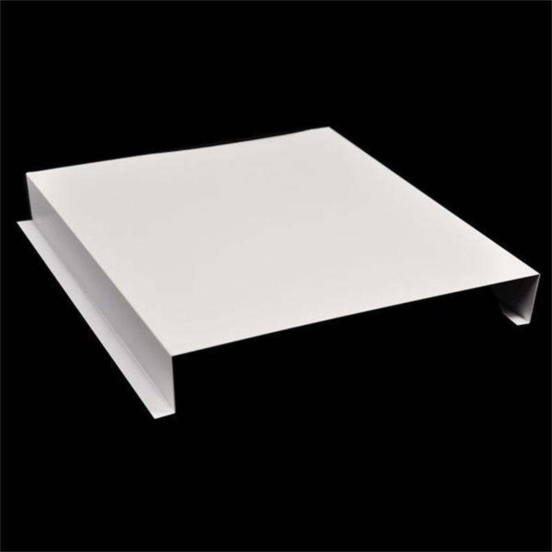 霸辉厂家直销 室内吊顶铝扣板天花 H型铝条扣天花600*600冲孔铝板