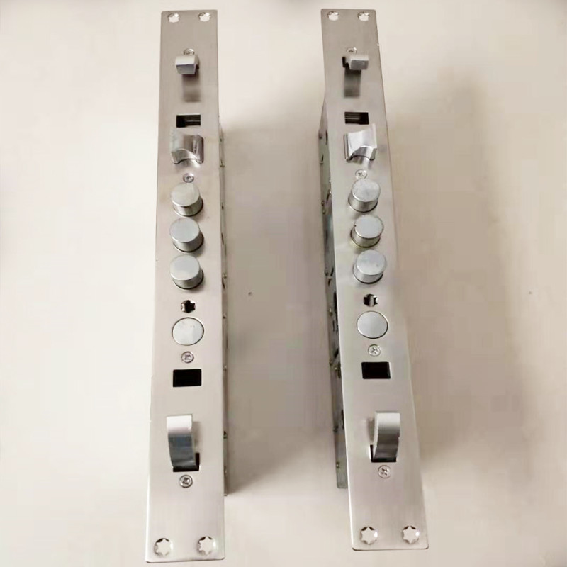 精品防盗门锁环形大钩锁具霸王锁体家用室外大R门通用型铜门指纹