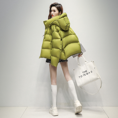 云朵泡芙鹅绒羽绒服女短款