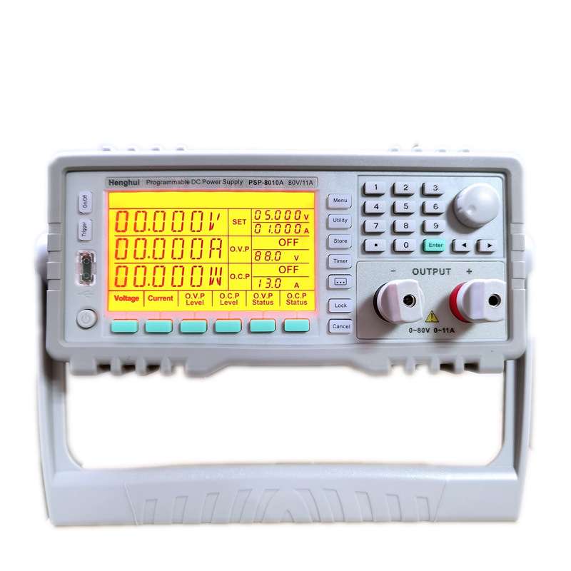 恒惠编程直流电源PSP-8010A老化充电恒流恒压80V10A900W稳压电源