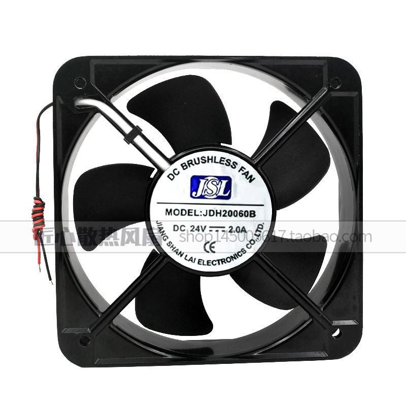 JSL JDH20060B 24V 1.80A 2A 大风量风扇 散热风机20cm风扇