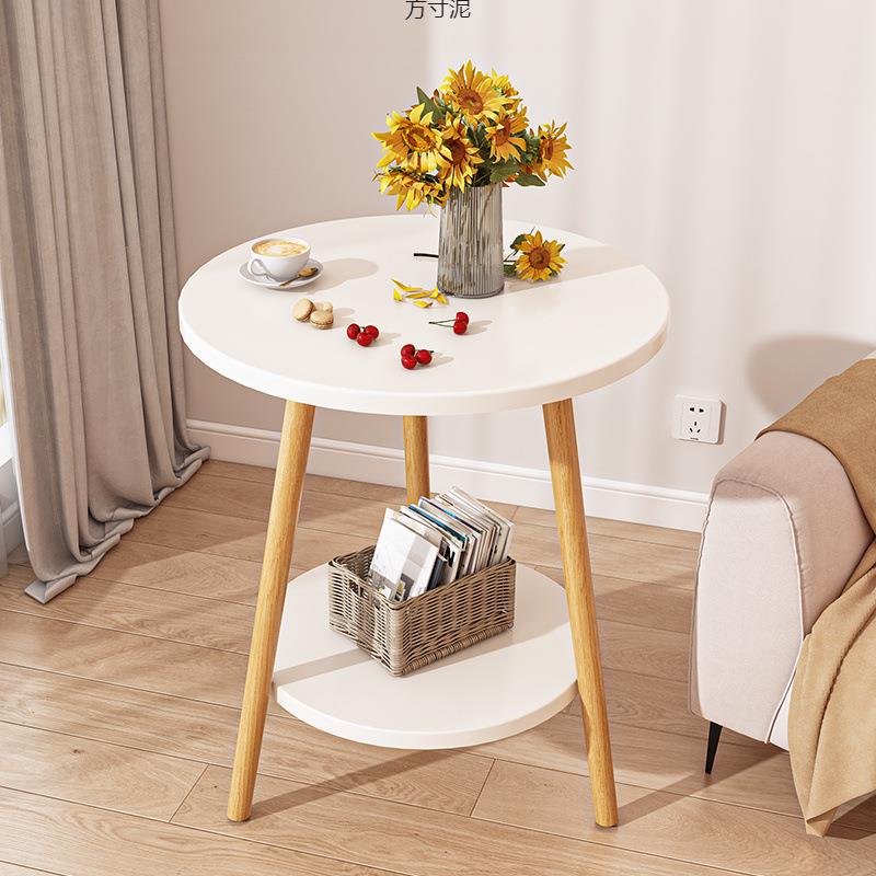 沙发边几边桌客厅家用茶桌置物架床头飘窗阳台茶几桌子厂跨境