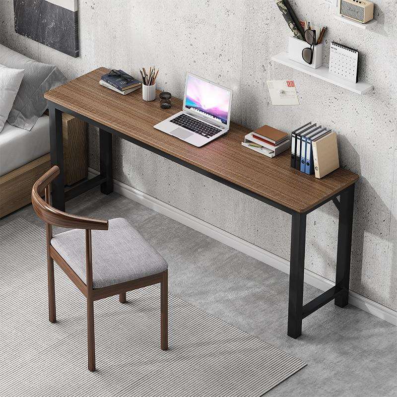 桌子书桌长桌子工作台长条办公桌学习桌家用靠墙长条桌简易电脑桌