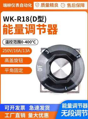 WK-R18(D型) 能量调节器 无极开关 无段开关 功率调节250V/16A