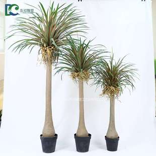 仿真龙血树 龙血竭 山铁树 剑叶木 仿真绿植盆栽工业人造绿植摆件