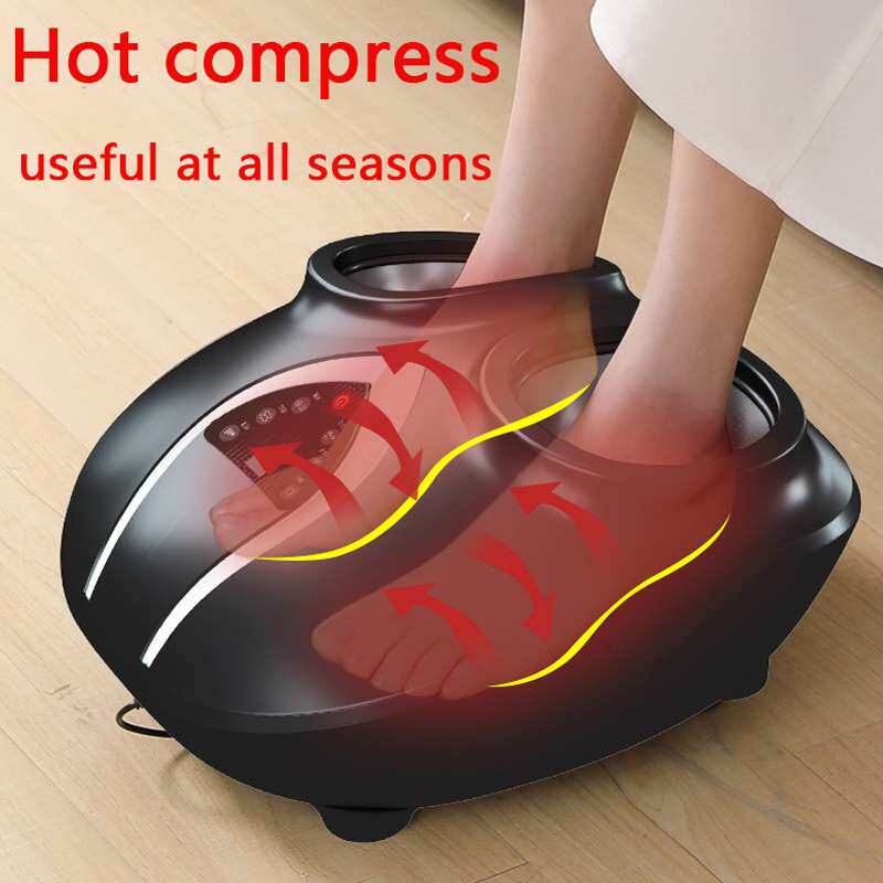 massagechair全自动足疗机脚部腿部足底足部加热揉捏脚底按摩器