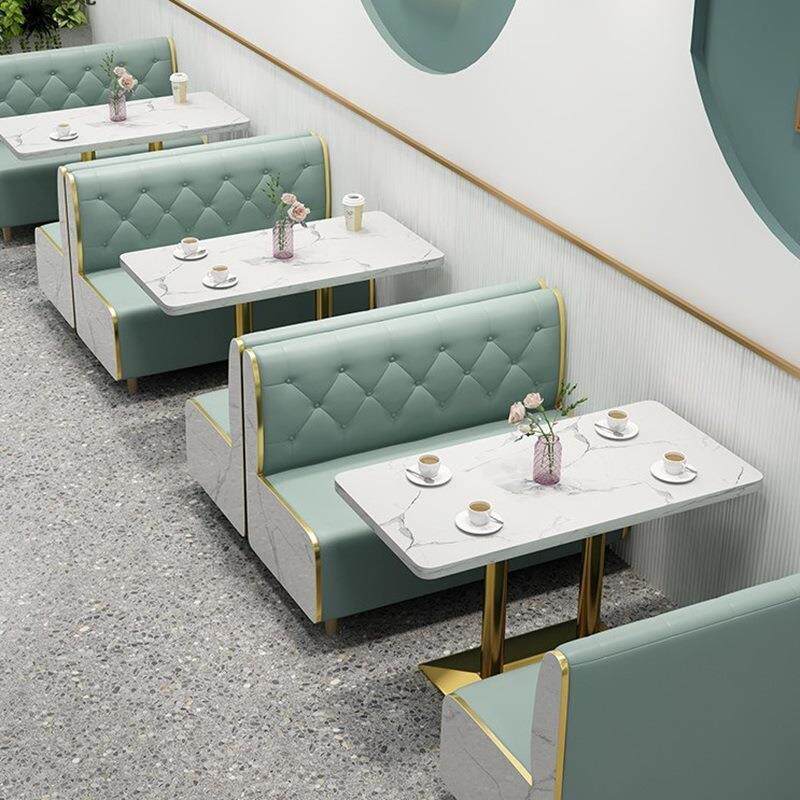 网红奶茶店卡座甜品店沙发小吃冷饮店汉堡店烘焙店咖啡厅桌椅组合