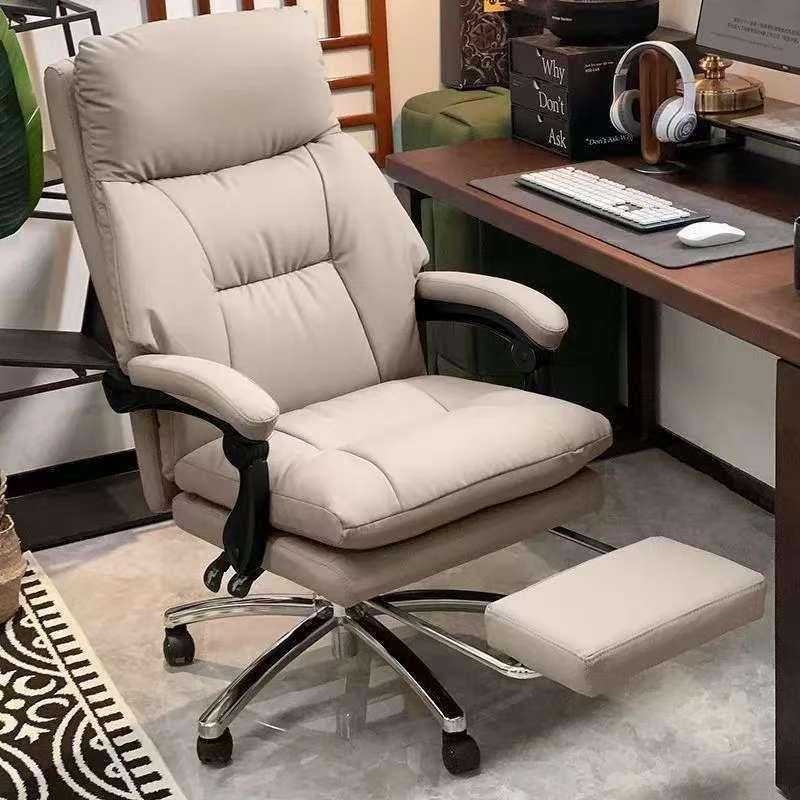 老板椅办公电脑椅舒适人体工学椅家用书房宿舍可躺午睡座椅电竞椅