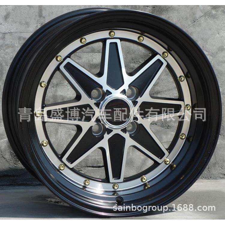F991270 15寸 盛博 个性改装汽车铝合金轮毂轮辋胎铃
