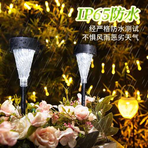 24新款太阳能灯 豪宅庭院花园景观装饰led防水感应式太阳能庭院灯