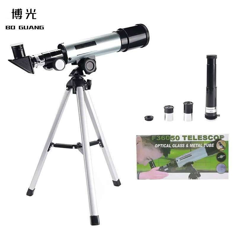 工厂天文望远镜高倍高清 F36050儿童科教实验入门级望远镜新款