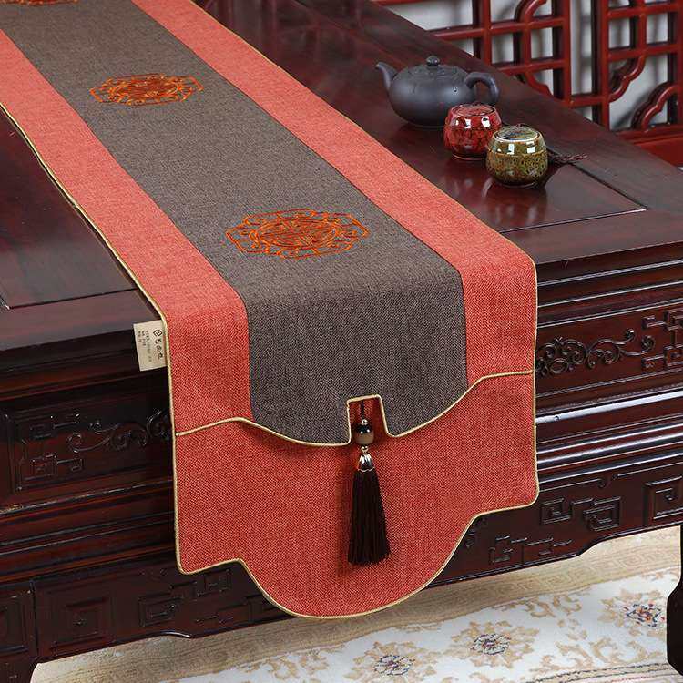 ZM6H 棉麻新中式复古桌旗布艺电视柜茶几餐桌桌布风禅意茶席,玩具/童车/益智/积木/模型,遥控车升级件/零配件,淘宝优惠券,粉丝福利购,淘宝优惠卷