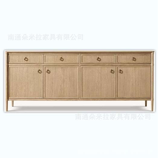 RH美式简约实木四门带抽屉边柜法式橡木客厅餐边柜酒柜两门茶水柜,玩具/童车/益智/积木/模型,遥控车升级件/零配件,淘宝优惠券,粉丝福利购,淘宝优惠卷