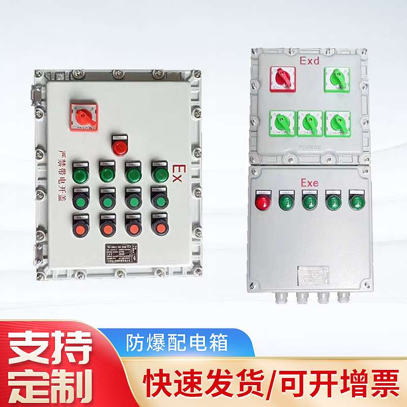 防爆按钮接线箱开关控制仪表电源箱防爆配电箱照明动力检修配电柜