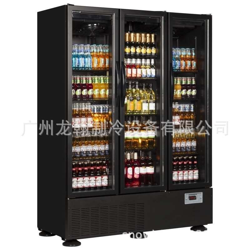 商用啤酒柜超市立式展示柜饮料冷藏柜单门冷饮柜双门风冷冰箱