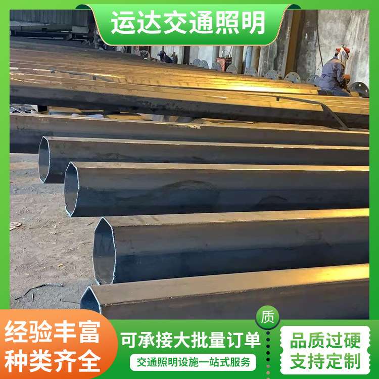 交通杆件道路监控杆 热镀锌标志牌杆安装简便