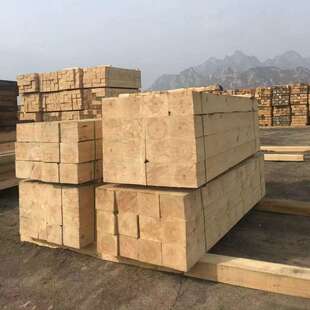 矿用枕木垫木铁路柳木枕木吊车枕木机械设备建筑桥梁枕木支腿垫腿