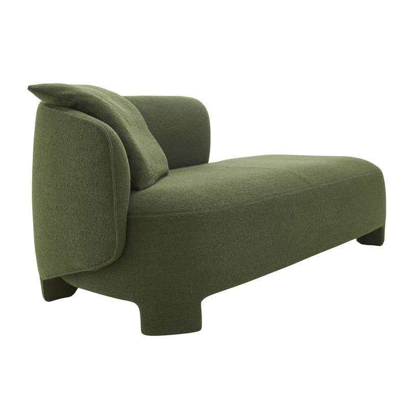 北欧设计师布艺三人位沙发卧室客厅贵妃躺椅可爱服装店家具