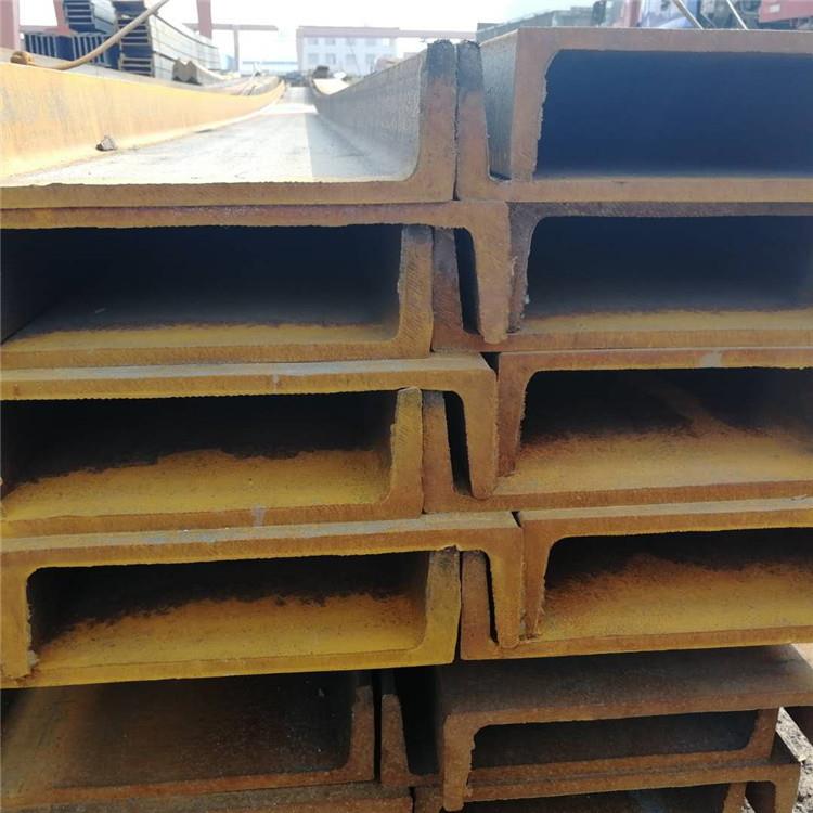 Q235C热轧槽钢建筑幕墙结构工程U型钢机械加工用冷弯镀锌槽钢