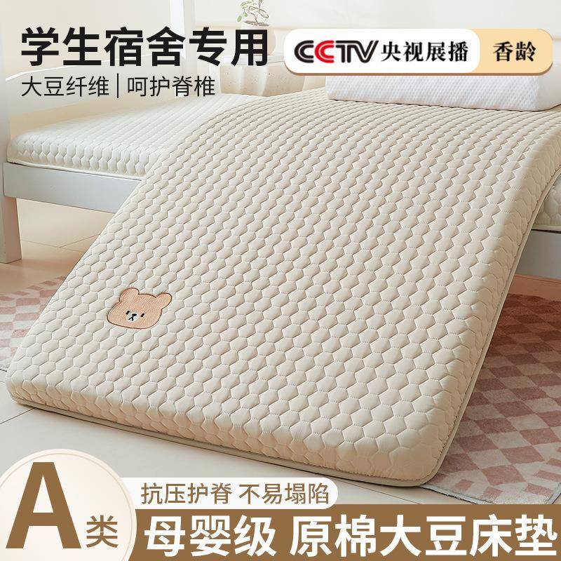 学生宿舍单人海绵床垫租房隔脏床垫家用卧室打地铺睡垫可折叠软垫