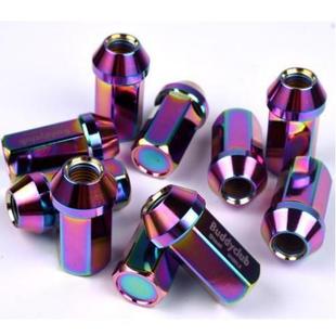 12级铁螺母 轮胎螺母35CrMo Hex 19mm M12M14 含税 长度45mm 改装