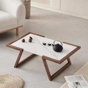 新中式 E1级环保0甲醛高颜值设计与典雅气 实木茶几网红艺术简约款